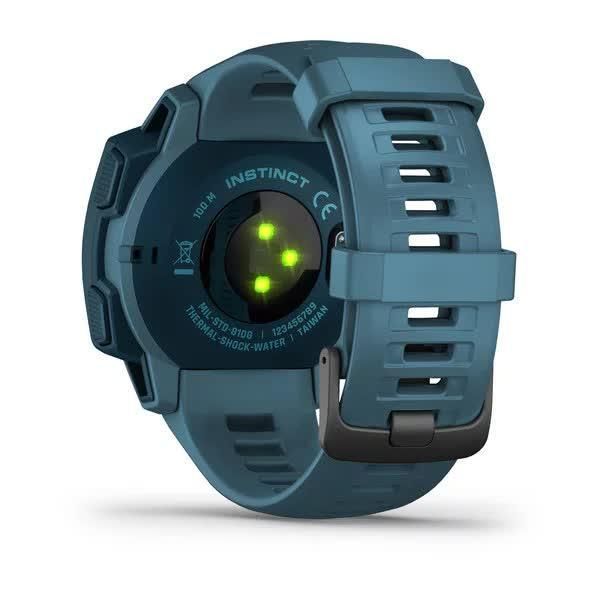 Garmin Instinct Lakeside Blue Smartwatch with Blue Band