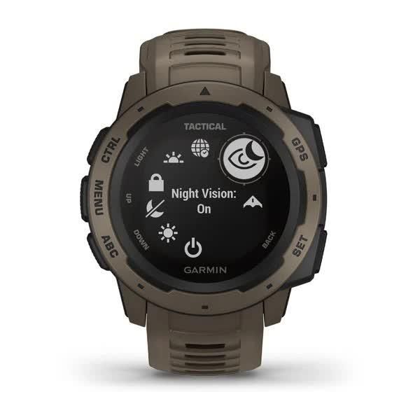 Смарт-годинник Garmin Instinct Tactical коричневий