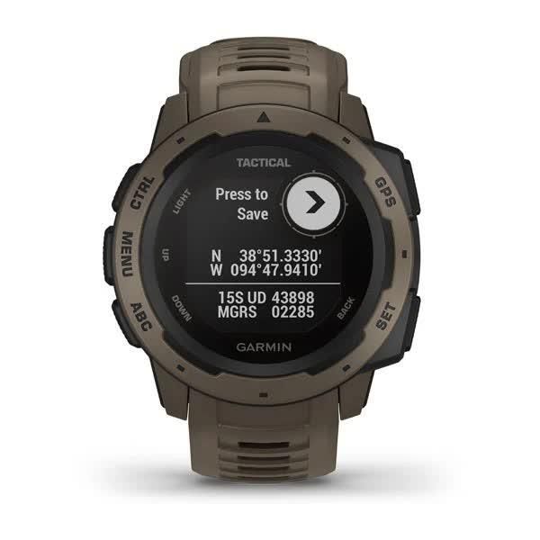 Смарт-годинник Garmin Instinct Tactical коричневий