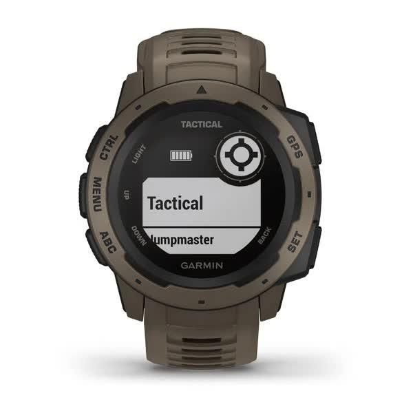 Смарт-годинник Garmin Instinct Tactical коричневий