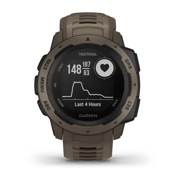 Смарт-годинник Garmin Instinct Tactical коричневий
