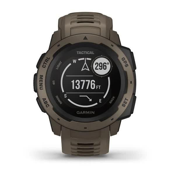 Смарт-годинник Garmin Instinct Tactical коричневий