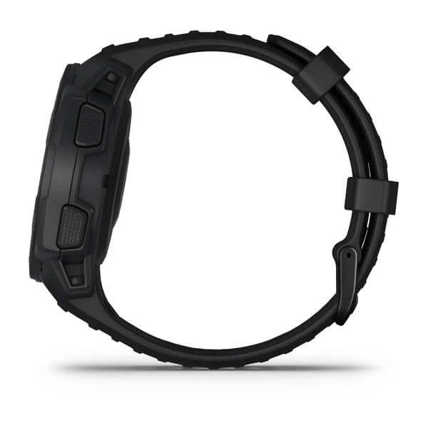 Смарт-годинник Garmin Instinct Esports Black Lava на чорному ремінці