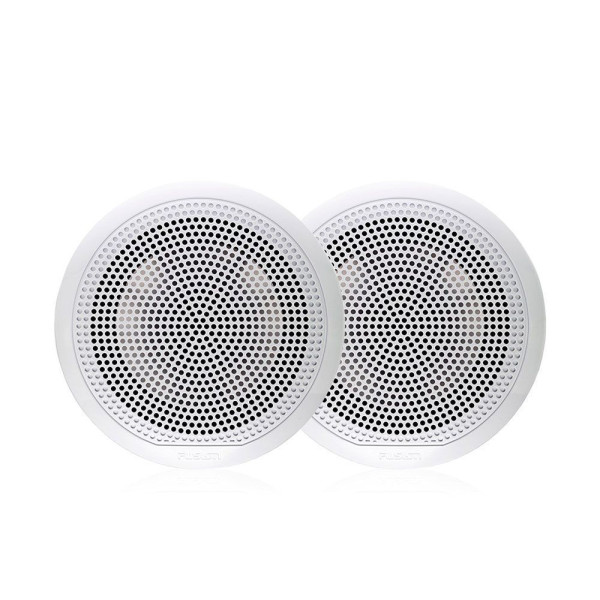 Морські колонки Fusion EL-F651W 6.5" 80 Вт з LED-підсвічуванням, класичні білі"
