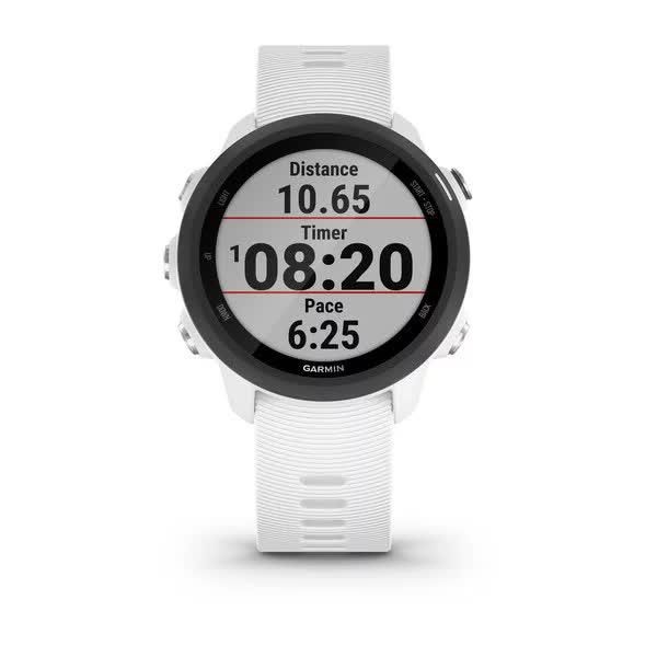 Garmin Forerunner 245 Music Smartwatch, Black/White