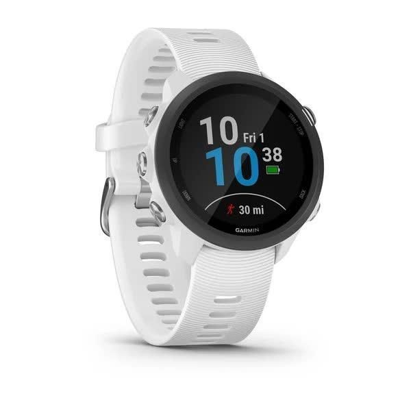 Garmin Forerunner 245 Music Smartwatch, Black/White