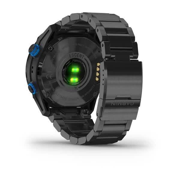 Garmin Descent Mk2i Titanium DLC Smartwatch with Titanium Strap and Descent T1 Transmitter