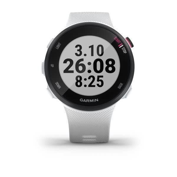 Бігові смарт-годинники Garmin Forerunner 45S білі