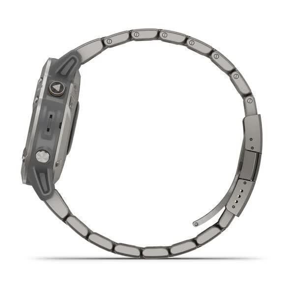 Garmin Fenix ​​6 Sapphire Titanium Smartwatch with Titanium Strap