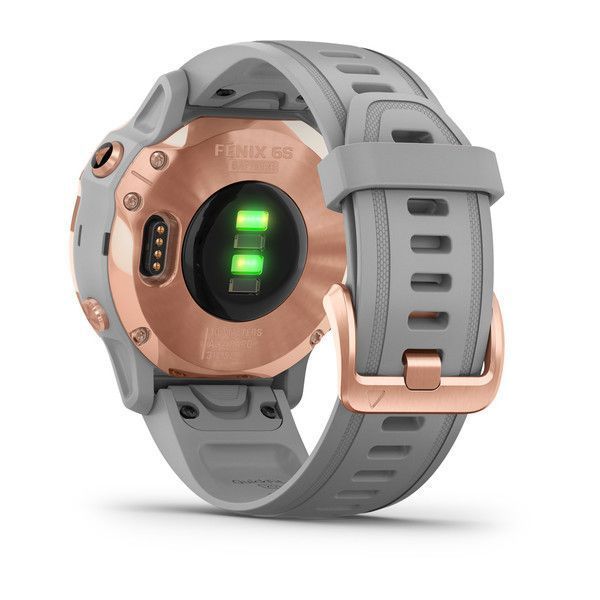 Garmin Fenix ​​6S Sapphire Rose Gold Smartwatch with Gray Band