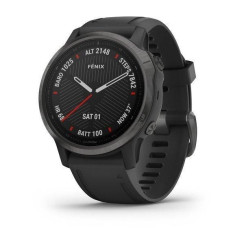 Garmin Fenix ​​6S Sapphire Smartwatch in Gray with DLC Coating and a Black Strap