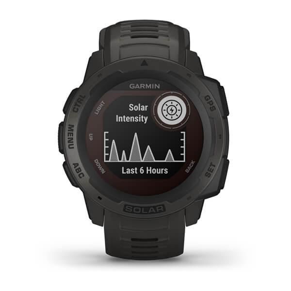 Garmin Instinct Solar Graphite Smartwatch