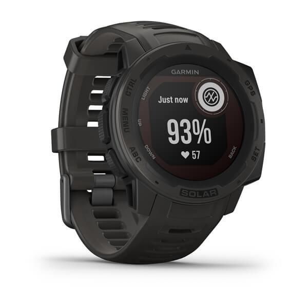 Garmin Instinct Solar Graphite Smartwatch
