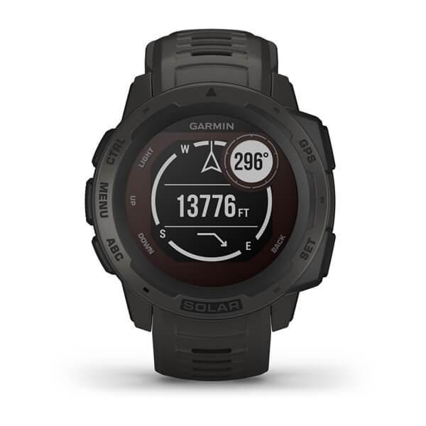 Garmin Instinct Solar Graphite Smartwatch