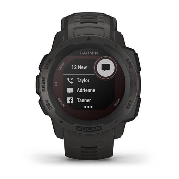 Garmin Instinct Solar Graphite Smartwatch