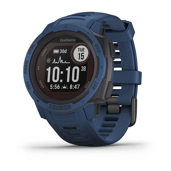 Garmin Instinct Solar Tidal Blue Smartwatch