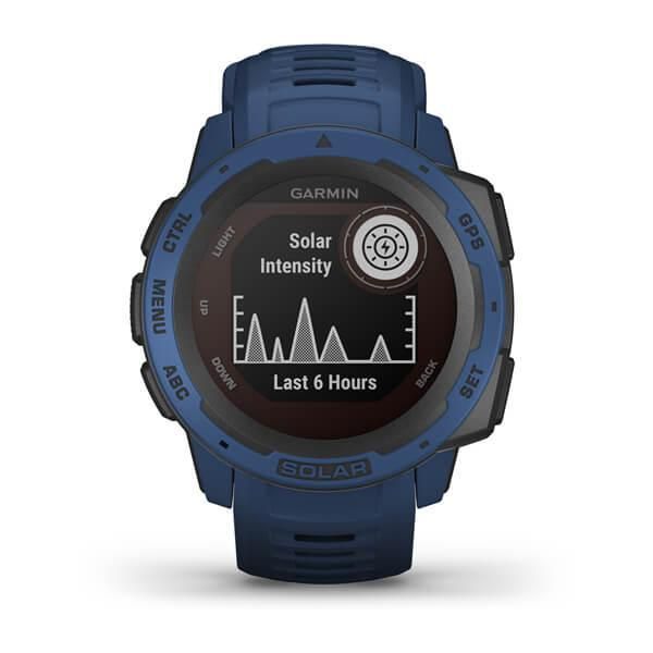 Garmin Instinct Solar Tidal Blue Smartwatch