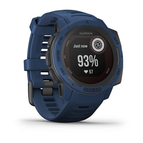 Garmin Instinct Solar Tidal Blue Smartwatch