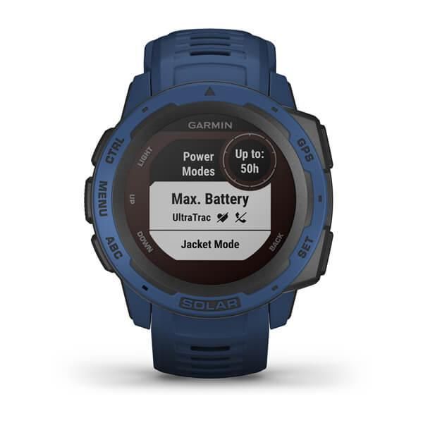 Garmin Instinct Solar Tidal Blue Smartwatch