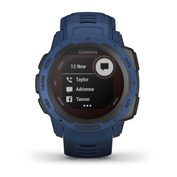 Garmin Instinct Solar Tidal Blue Smartwatch