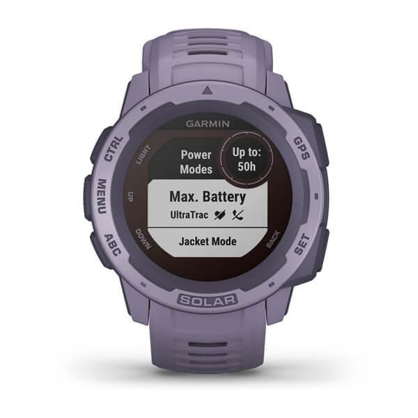 Смарт-годинник Garmin Instinct Solar Orchid