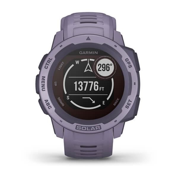 Смарт-годинник Garmin Instinct Solar Orchid