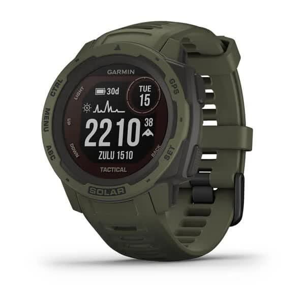 Garmin Instinct Solar Tactical Edition Moss Smartwatch
