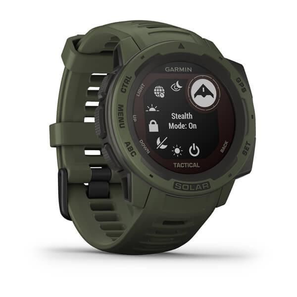 Garmin Instinct Solar Tactical Edition Moss Smartwatch