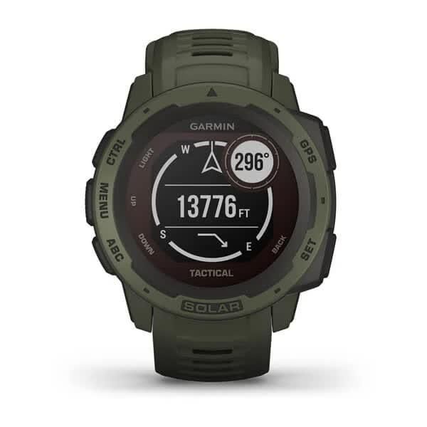 Garmin Instinct Solar Tactical Edition Moss Smartwatch
