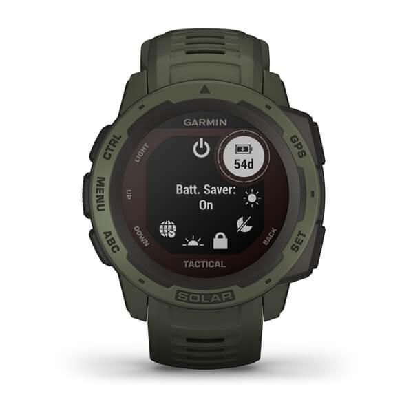 Garmin Instinct Solar Tactical Edition Moss Smartwatch