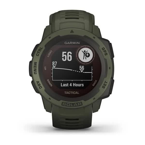 Garmin Instinct Solar Tactical Edition Moss Smartwatch