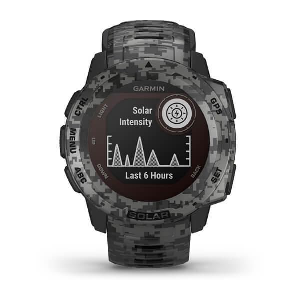 Garmin Instinct Solar Camo Edition Graphite Smartwatch