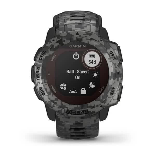 Garmin Instinct Solar Camo Edition Graphite Smartwatch