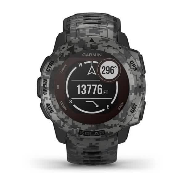 Garmin Instinct Solar Camo Edition Graphite Smartwatch