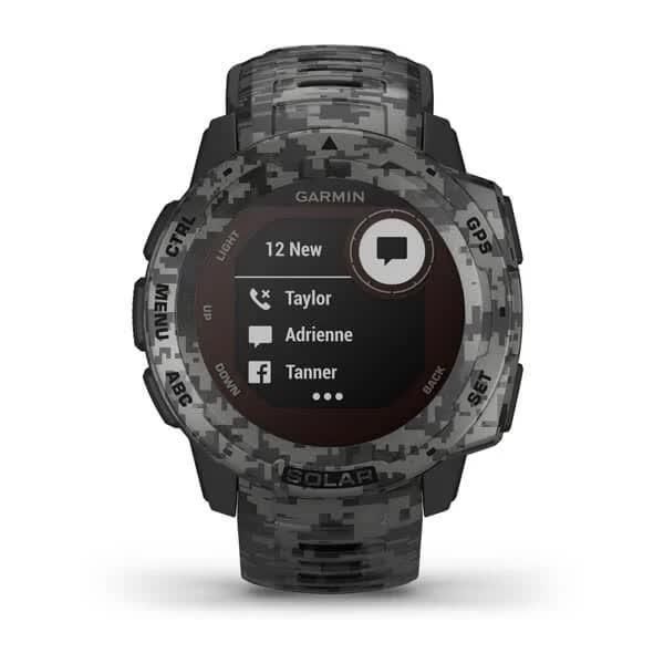 Garmin Instinct Solar Camo Edition Graphite Smartwatch