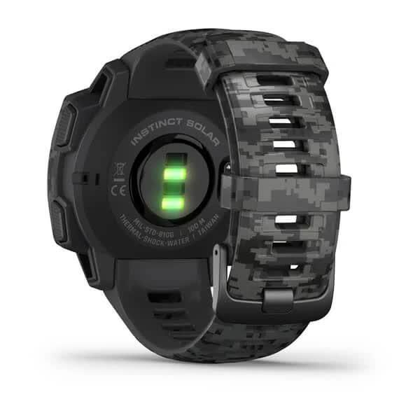 Garmin Instinct Solar Camo Edition Graphite Smartwatch
