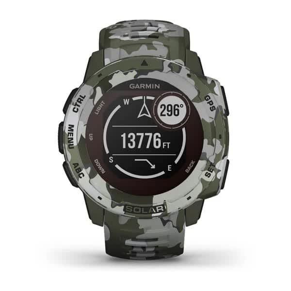 Смарт-часы Garmin Instinct Solar Camo Edition Lichen