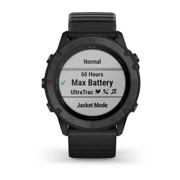 Смарт-годинник Garmin Tactix Delta чорний з чорним ремінцем