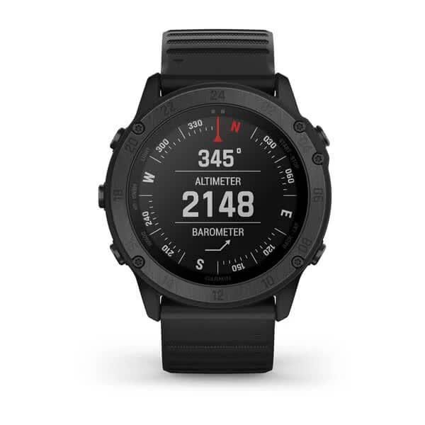 Смарт-годинник Garmin Tactix Delta чорний з чорним ремінцем