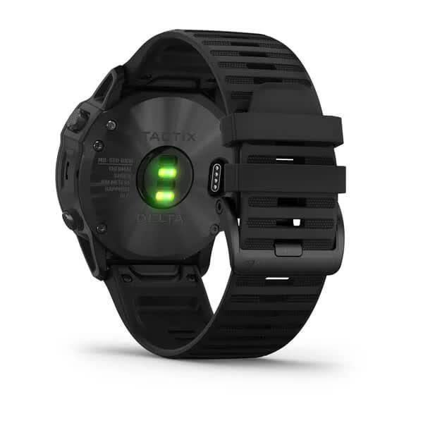 Смарт-годинник Garmin Tactix Delta чорний з чорним ремінцем