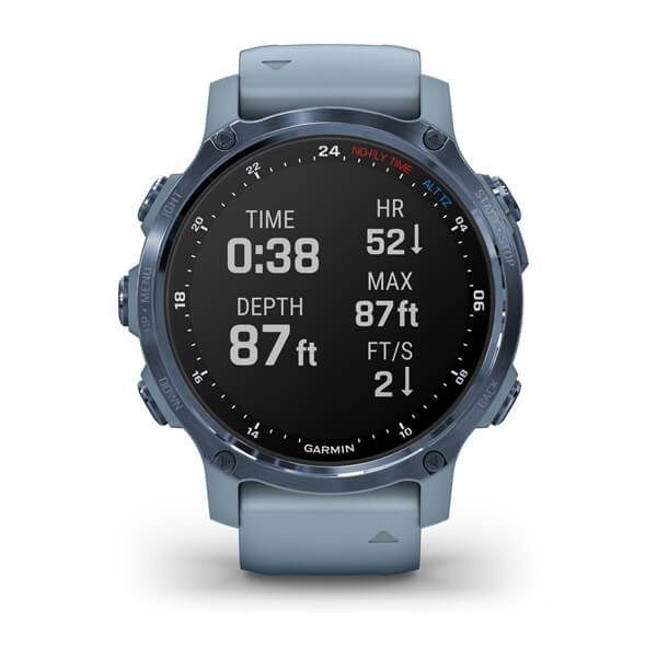 Смарт-годинник Garmin Descent Mk2S з корпусом та ремінцем кольору морської піни