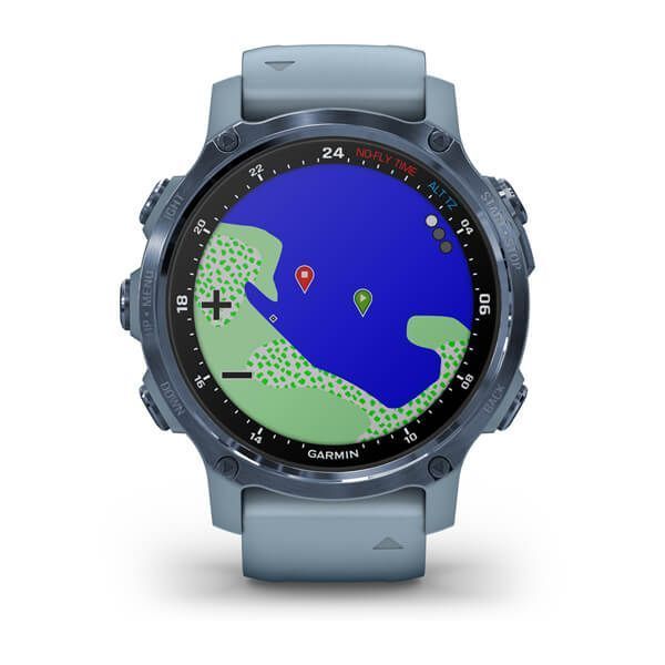 Смарт-годинник Garmin Descent Mk2S з корпусом та ремінцем кольору морської піни