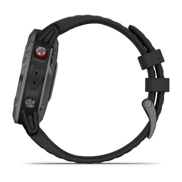 Garmin Fenix ​​6 Pro Solar Smartwatch in Gray with Black Strap