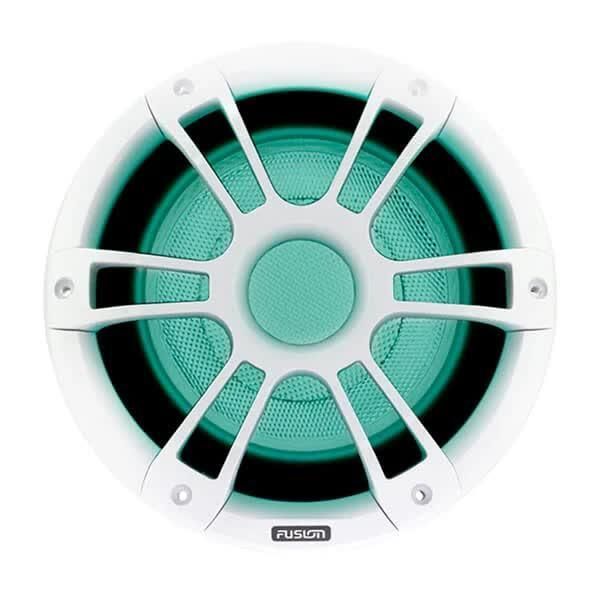 Fusion SG-SL102SPW 10' Signature Series 3 Sport Marine Subwoofer with CRGBW, White