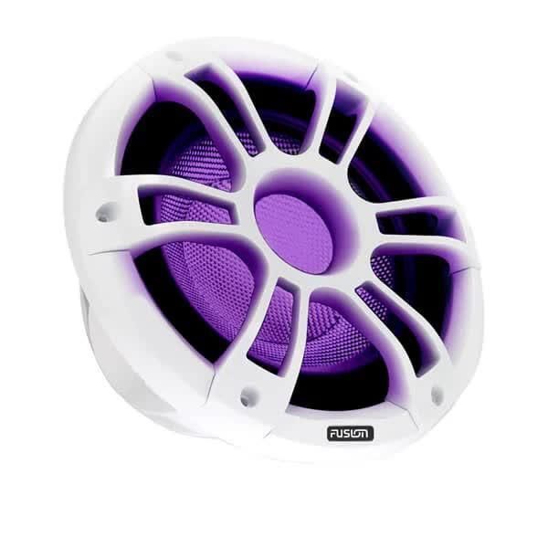 Fusion SG-SL102SPW 10' Signature Series 3 Sport Marine Subwoofer with CRGBW, White