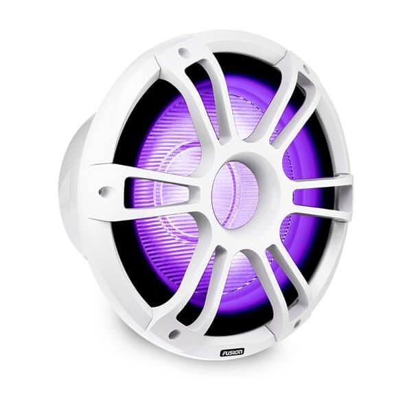 Fusion SG-SL122SPW 12'' Signature Series 3 Sport Marine Subwoofer with CRGBW, White