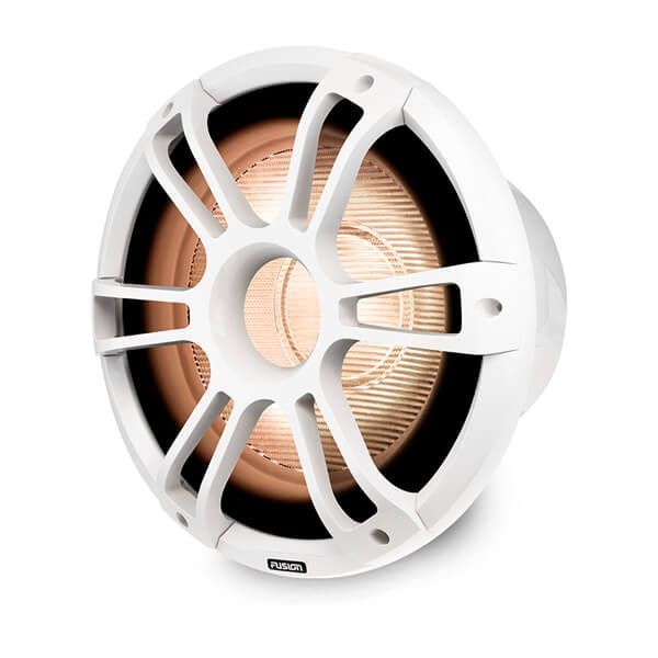 Fusion SG-SL122SPW 12'' Signature Series 3 Sport Marine Subwoofer with CRGBW, White