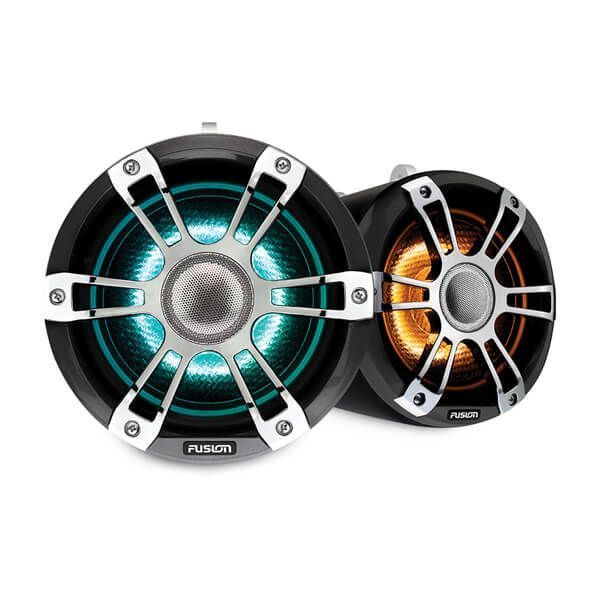 Морські колонки Fusion SG-FLT882SPC 8.8 Wake Tower з CRGBW, чорні