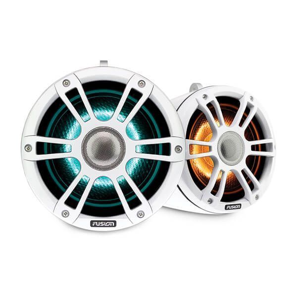 Морські колонки Fusion SG-FLT882SPW 8.8 Wake Tower з CRGBW, спортивні білі