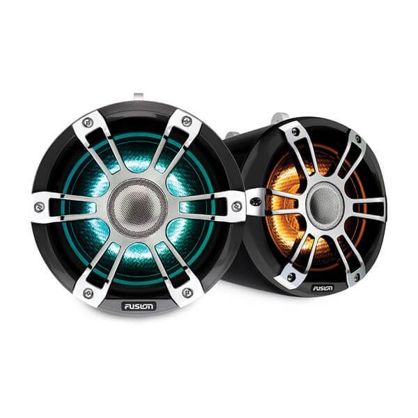 Морські колонки Fusion SG-FLT772SPC 7.7 Wake Tower з CRGBW, спортивні сірі